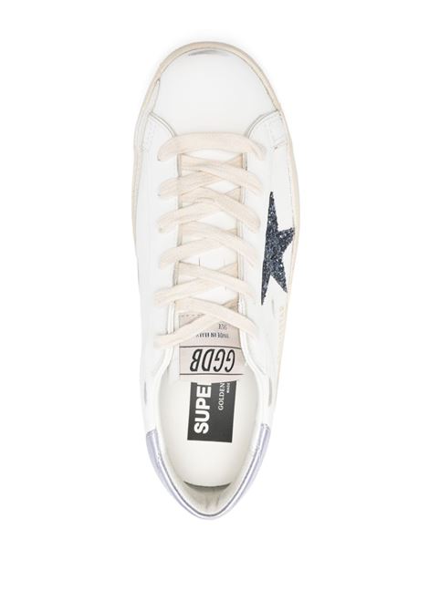 sneakers super star in bianco e argento golden goose - donna GOLDEN GOOSE | GWF00101F00753912282